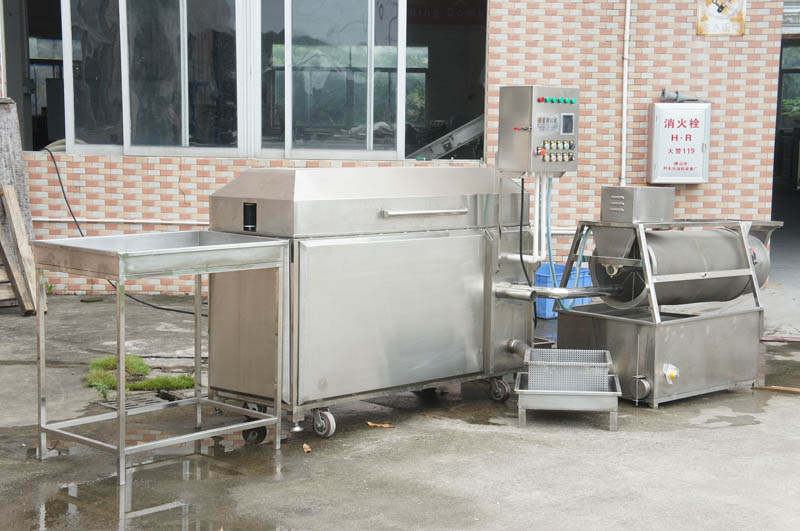 fish processing line