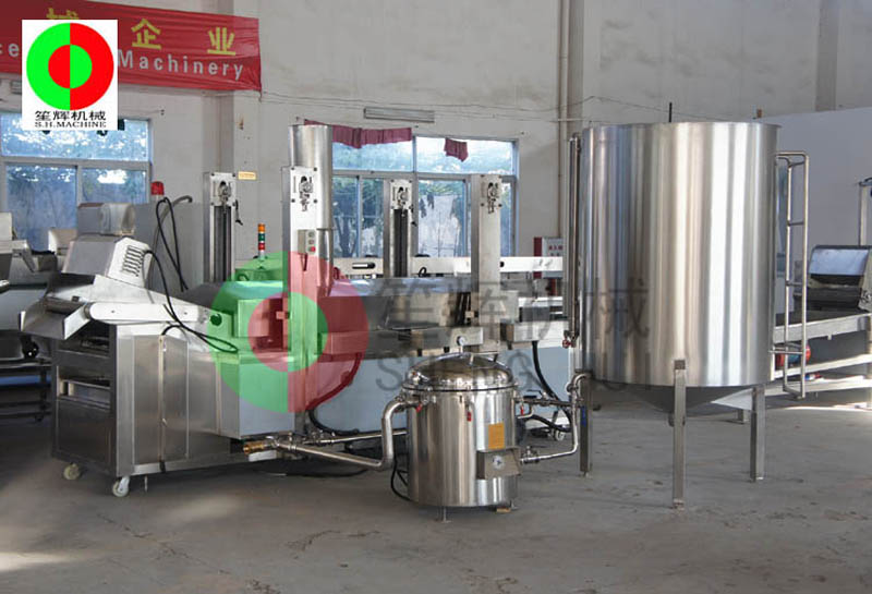 potato processing equipment