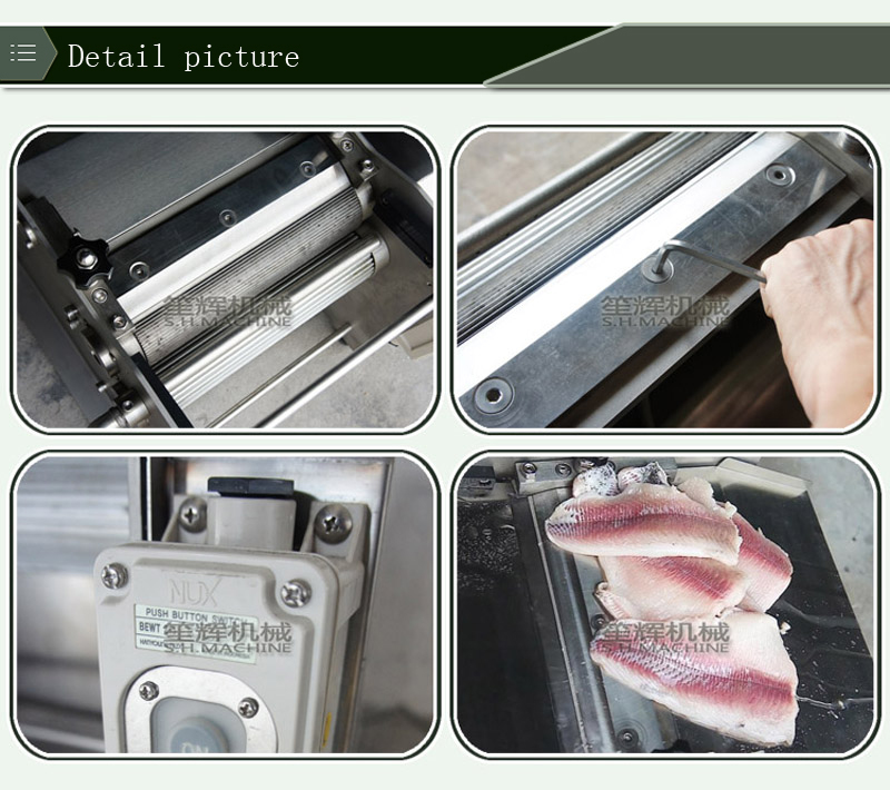 skinning machine-food machine-shenghui-fish skinner