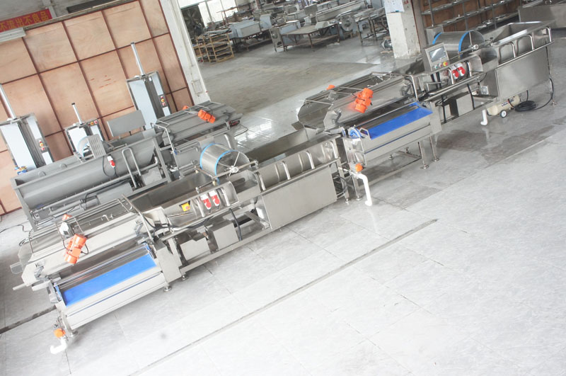 fruit and vegetable cleaner machine