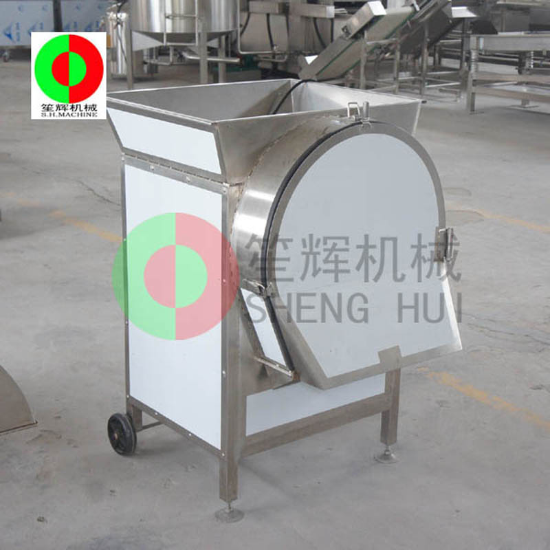Use of bulbous cutting machine