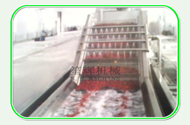 Introduction of the process of jujube washing fruit brush machine