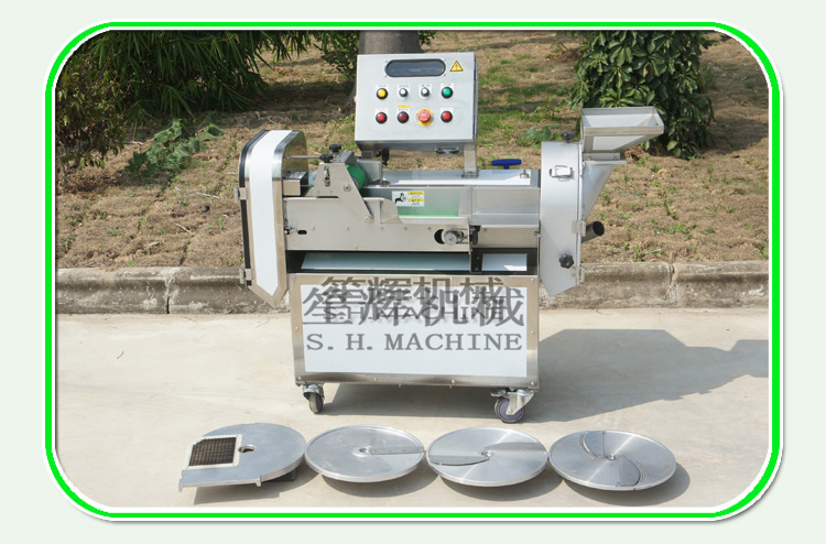 leafy vegetable cutting machine